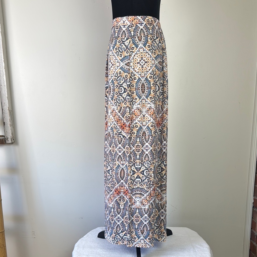 Cynthia Rowley multicoloured maxi skirt size large - Picture 2 of 8